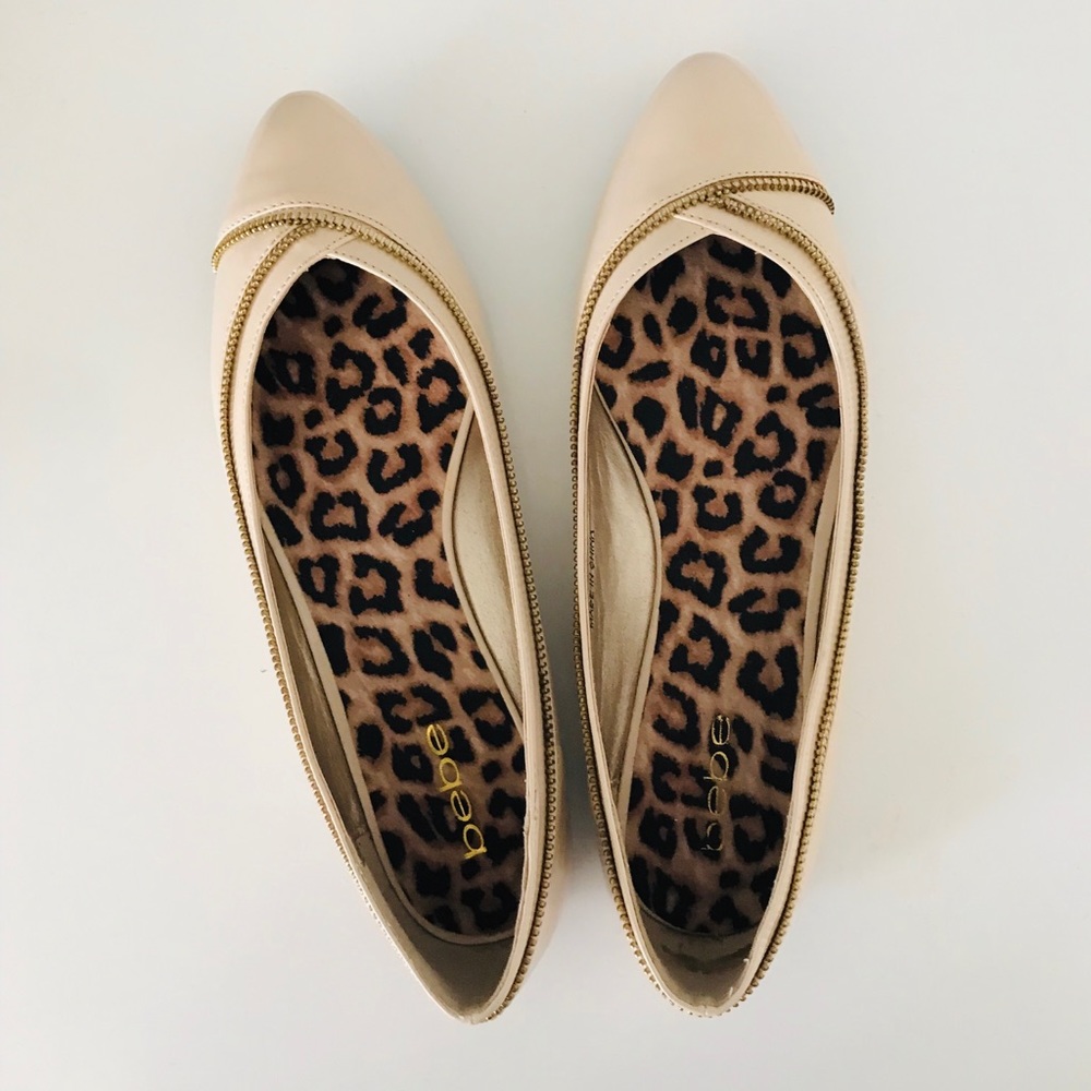 Bebe Patent Leather Flat